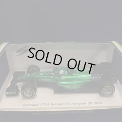 画像1: セカンドハンド品●SPARK 1/43 CATERHAM RENAULT CT05 BELGIUM GP 2014 (A.ロッテラー） 