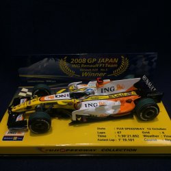 画像1: セカンドハンド品●富士スピードウェイ別注●PMA1/43 RENAULT R28 WINNER JAPANESE GP 2008 (F.アロンソ）#5