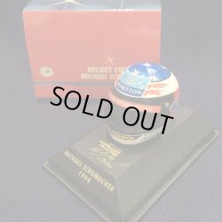 画像1: セカンドハンド品●PMA1/8スケール ミニチュアヘルメット (M.シューマッハ）1994