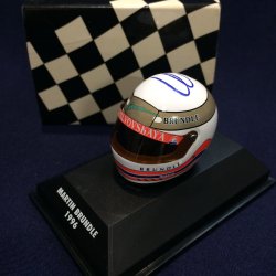 画像1: セカンドハンド品●PMA1/8スケール ミニチュアヘルメット (M.BRUNDLE）1996