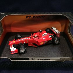 画像1: セカンドハンド品●タバコカスタム品●マテル 1/43 FERRARI F1-2000 (M.シューマッハ）2000 #3