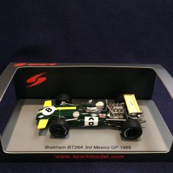 画像1: 新品正規入荷品●SPARK 1/43 BRABHAM BT26A 3rd MEXICO GP 1969 (J.BRABHAM) #8