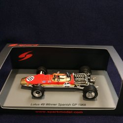 画像1: 新品正規入荷品●SPARK 1/43 LOTUS 49 WINNER SPANISH GP 1968 (G.HILL) #10