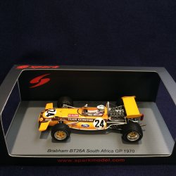 画像1: 新品正規入荷品●SPARK 1/43 BRABHAM BT26A SOUTH AFRICA GP 1970 (P.de.KLERK) #24