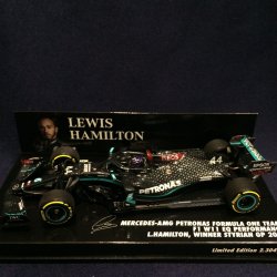 画像1: 新品正規入荷品●PMA1/43 MERCEDES-AMG PETRONAS W11 WINNER STYRIAN GP 2020 (L.ハミルトン）#44