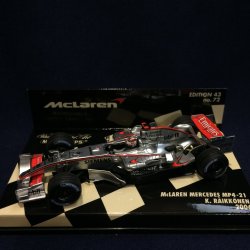 画像1: セカンドハンド品●PMA1/43 McLAREN MERCEDES MP4-21 (K.ライコネン）#3