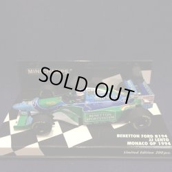 画像1: セカンドハンド品●新金型・タバコカスタム品●PMA1/43 BENETTON FORD B194 MONACO GP 1994 (JJ・レート）#6
