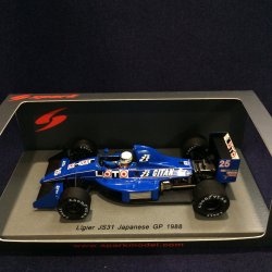 画像1: セカンドハンド品●SPARK 1/43 LIGIER JS31 JAPANESE GP 1988 (R.アルヌー）#25