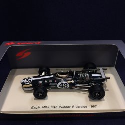 画像1: セカンドハンド品●SPARK 1/43 EAGLE MK3 WINNER RIVERSIDE GP 1967 (D.GURNEY) #48