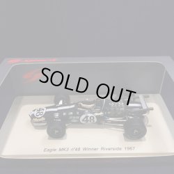 画像1: セカンドハンド品●SPARK 1/43 EAGLE MK3 WINNER RIVERSIDE GP 1967 (D.GURNEY) #48