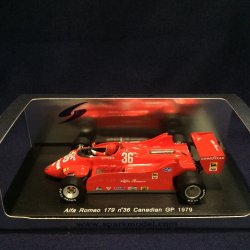 画像1: セカンドハンド品●SPARK 1/43 ALFA ROMEO 179 CANADIAN GP 1979 (V.BRAMBILLA) #36