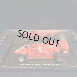 画像1: セカンドハンド品●SPARK 1/43 ALFA ROMEO 179 CANADIAN GP 1979 (V.BRAMBILLA) #36