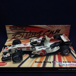 画像1: セカンドハンド品●PMA1/43 [Rising Sun] HONDA RA106 （R.バリチェロ）#11