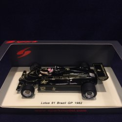 画像1: セカンドハンド品●SPARK 1/43 LOTUS 91 BRAZIL GP 1982 (N.マンセル）#12