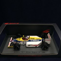 画像1: セカンドハンド品●SPARK 1/43 WILLIAMS HONDA FW11 WINNER BELGIUM GP 1986 (N.マンセル）#5