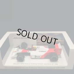 画像1: セカンドハンド品●鈴鹿サーキット別注●SPARK 1/43 McLAREN HONDA MP4/4 WINNER JAPANESE GP 1988 (A.セナ）#12