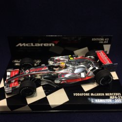 画像1: セカンドハンド品●PMA1/43 McLAREN MERCEDES MP4-22 (L.ハミルトン）2007 #2