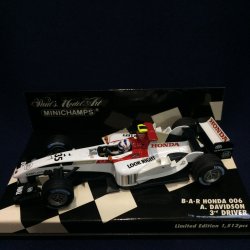 画像1: セカンドハンド品●PMA1/43 BAR HONDA 006 3rd DRIVER (A.デビットソン）#35