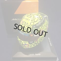 画像1: 新品正規入荷品●SPARK1/5 McLAREN F1 BRITIH GP 2025 (L.ノリス）ミニヘルメット