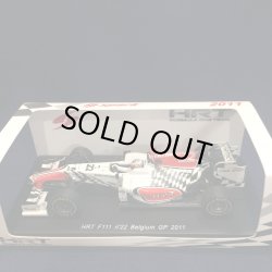 画像1: セカンドハンド品●SPARK 1/43 HRT F111 BELGIUM GP 2011 (D．リカルド）#22 