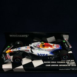 画像1: 新品正規入荷品●PMA 1/43 VISA CASH APP RACING BULLS F1 VCARB 02 JAPANESE GP 2025 (L.ローソン) #30