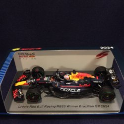 画像1: 新品正規入荷品●SPARK 1/43 RED BULL RB20 WINNER BRAZILIAN GP 2024 (M.フェルスタッペン） #1