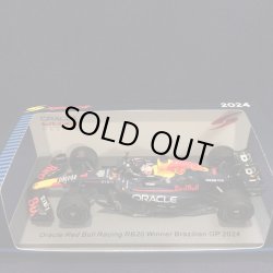 画像1: 新品正規入荷品●SPARK 1/43 RED BULL RB20 WINNER BRAZILIAN GP 2024 (M.フェルスタッペン） #1
