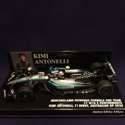 画像1: 新品正規入荷品●PMA 1/43 MERCEDES-AMG PETRONAS W16 F1 DEBUT AUSTRALIAN GP 2025 (K.アントネッリ）#12