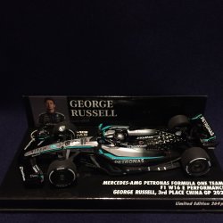画像1: 新品正規入荷品●PMA 1/43 MERCEDES-AMG PETRONAS W16 3rd PLACE CHINA GP 2025 (G.ラッセル）#63