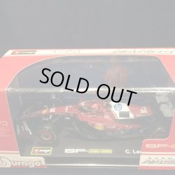 画像1: 新品正規入荷品●burago1/43 FERRARI SF-25 （C.ルクレール）#16 ※アクリルケース＆ドライバーフィギュア付
