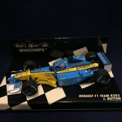 画像1: セカンドハンド品●PMA1/43 RENAULT R202 (J.バトン）#15