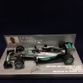セカンドハンド品●PMA1/43 MERCEDES-AMG PETRONAS W06 WINNER MALAYSIAN GP 2015 (L.ハミルトン）#44 ※レジン製※