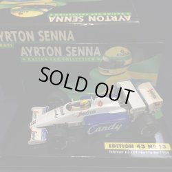 画像1: セカンドハンド品●PMA1/43 セナコレNo13 TOLEMAN HART TG184 (A.セナ）1984 #19