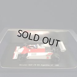 画像1: セカンドハンド品●SPARK1/43 McLAREN M29 6th ARGENTINA GP 1980 (A.プロスト）#8