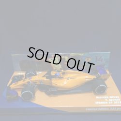 画像1: セカンドハンド品●CKモデル別注●PMA1/43 McLAREN MCL33 SPANISH GP 2018 (F.アロンソ）#14