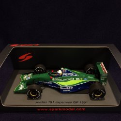 画像1: 新品正規入荷品●SPARK 1/43 JORDAN 191 JAPANESE GP 1991 (A.ザナルディ）#32