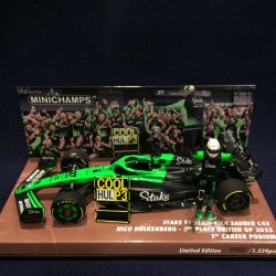 画像1: 新品正規入荷品●PMA 1/43 STAKE KICK SAUBER C45 3rd PLACE BRITISH GP 2025 1st CAREER PODIUM (N.ヒュルケンベルグ）#27
