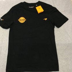 画像1: マクラーレン F1チーム ランド・ノリス　2025 ワールドチャンピオン 獲得記念 Tシャツ　（Sサイズ）