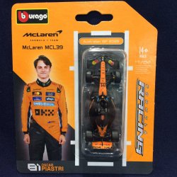 画像1: 新品正規入荷品●BURAGO 1/64スケール McLAREN MCL39 （O.ピアストリ) #81