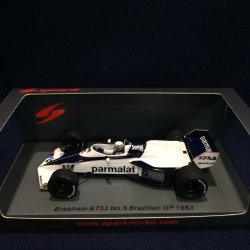 画像1: セカンドハンド品●SPARK 1/43 BRABHAM BT52 BRAZILIAN GP 1983 (R.パトレーゼ）#6