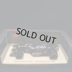 画像1: セカンドハンド品●SPARK 1/43 ANDREA MODA S921 NQ MONACO GP 1992 (P.McCARTHY) #35