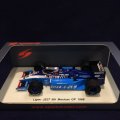 セカンドハンド品●SPARK 1/43 LIGIER JS27 6th MEXICAN GP 1986 (P.ALLIOT) #26