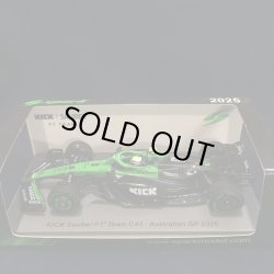 画像1: 新品正規入荷品●SPARK 1/43 KICK SAUBER C45 AUSTRALIAN GP 2025 (G.ボルトレート）#5