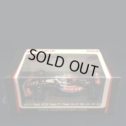 画像1: 新品正規入荷品●SPARK 1/64 HAAS VF-24 8th US GP 2024 (N.ヒュルケンベルグ）#27