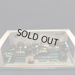 画像1: セカンドハンド品●SPARK 1/43 MERCEDES-AMG W11 WINNER TURKISH GP 2020 WORLD CHAMPION (L.ハミルトン）#44