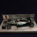 セカンドハンド品●PMA1/43 MERCEDES-AMG PETRONAS W06 WINNER MALAYSIAN GP 2015 (L.ハミルトン）#44 