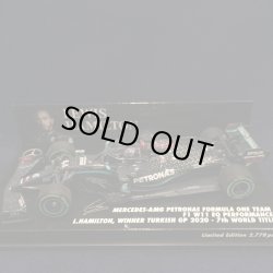 画像1: セカンドハンド品●PMA 1/43 MERCEDES-AMG W11 WINNER TURKISH GP 2020 7th WORLD TITLE (L.ハミルトン）#44