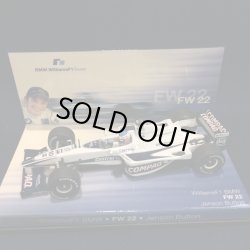画像1: セカンドハンド品●WILLIAMSチーム別注品●PMA 1/43 WILLIAMS BMW FW22 ※前半戦仕様※ (J.バトン）2000 #10