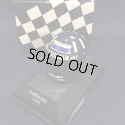 画像1: セカンドハンド品●PMA1/8 WILLIAMS 1996 （D.ヒル）ミニチュアヘルメット