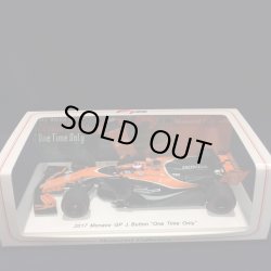 画像1: セカンドハンド品●F1速報別注●SPARK 1/43 McLAREN HONDA MCL32 MONACO GP 2017 (J.バトン）#22